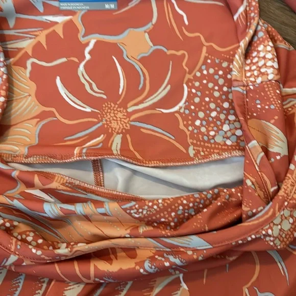 Columbia Orange Patterned Athletic Dress - Picture 5 of 6